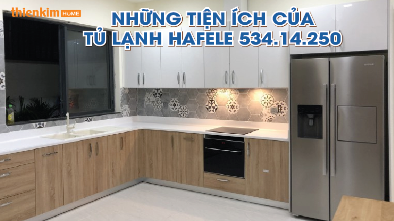 Tủ lạnh Hafele 534.14.250 tiện ích